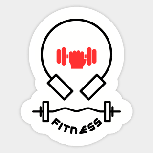 Fitness Lovers Sticker